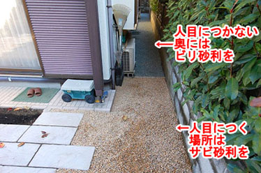 神奈川県藤沢市A様　高級感ある石張り雑草対策 造園外構施工例