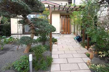 雑草対策 造園 施工事例・庭づくり 庭工事～神奈川県藤沢市 y様邸