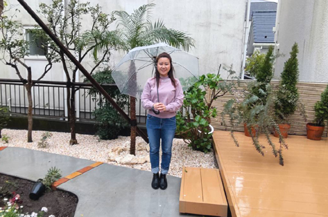 お客様の声/グリーンパトロールの口コミ、評判~神奈川県 鎌倉市W様邸 中古住宅購入後の庭リフォーム~南国風な庭に 感想・口コミ・評判