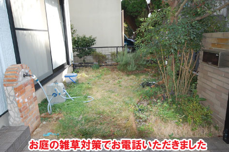 神奈川県横浜市K様 ドッグラン、ペットの庭施工例